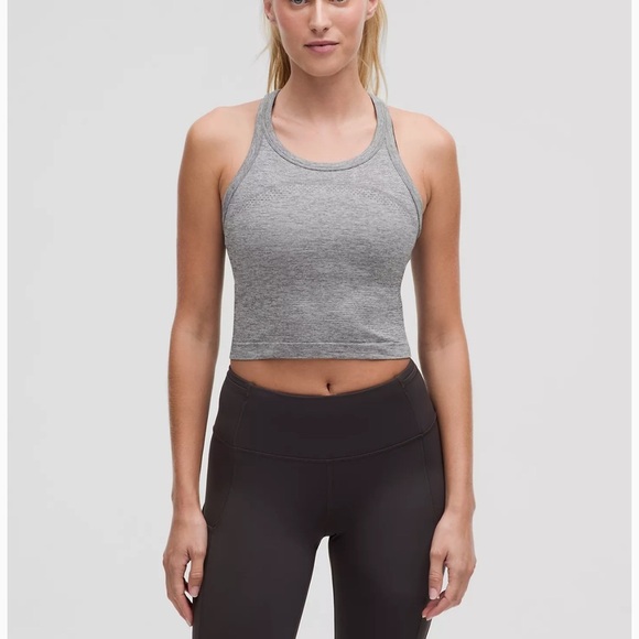 Lululemon Gray Sleeveless Tank Top sz 8 - Picture 1 of 10